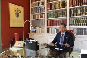 Conte Emilio Petrini Mansi Marchese della Fontanazza